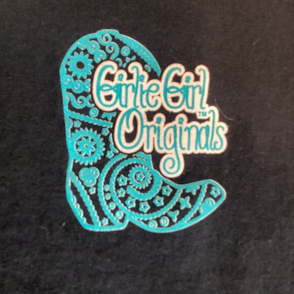 Girlie Girl Originals Black Graphic Tee Women’s L – Affirmation Head, Empowermen - Picture 4 of 4